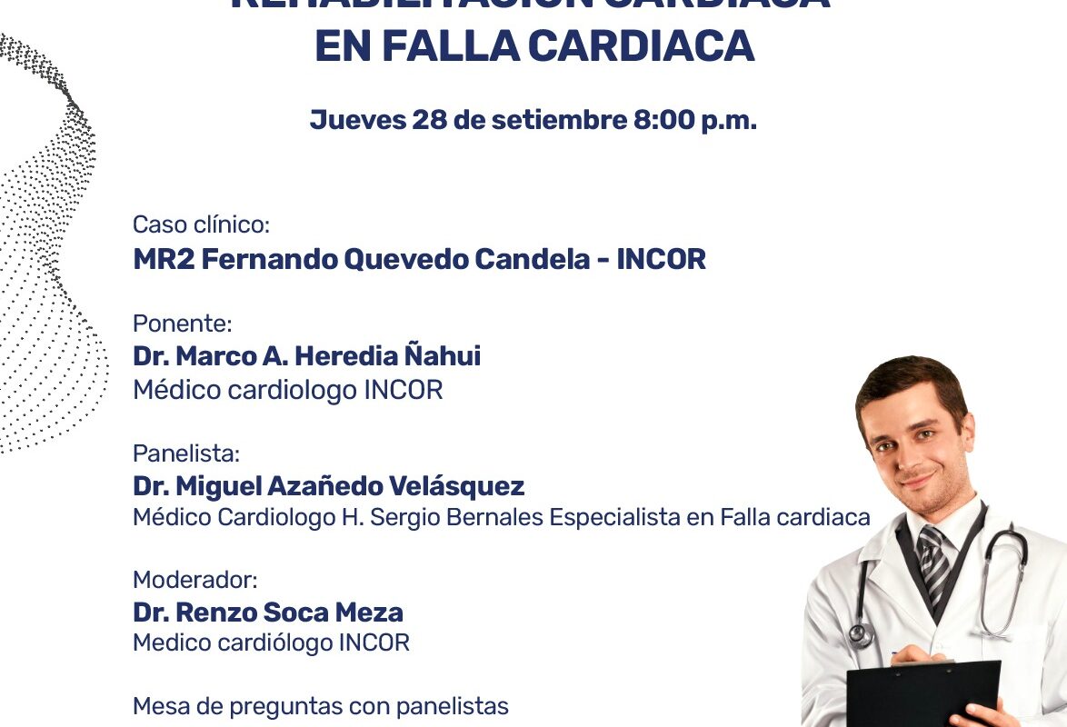 SESIÓN VIRTUAL DEL CONSEJO REHABILITACIÓ CARDIACA EN FALLA CARDIACA