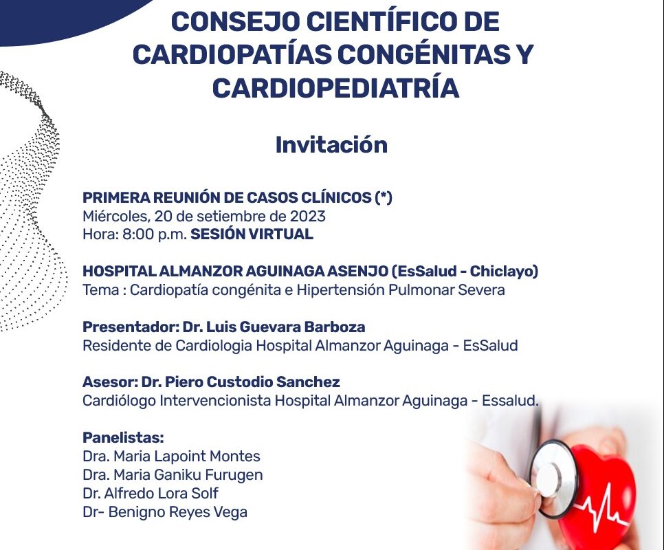 CONSEO CIENTÍFICO DE CARDIOPATÍAS CONGÉNITAS Y CARIOPEDIATRÍA