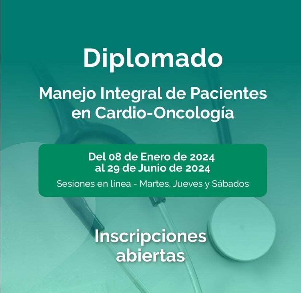 Diplomado en manejo integral de pacientes en Cardio – Oncología SIAC 2024