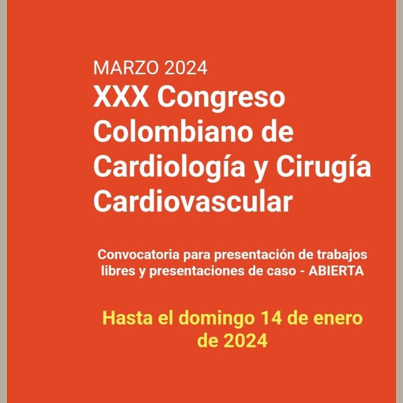 Congreso colombiano de cardiología y cirugía cardiovascular