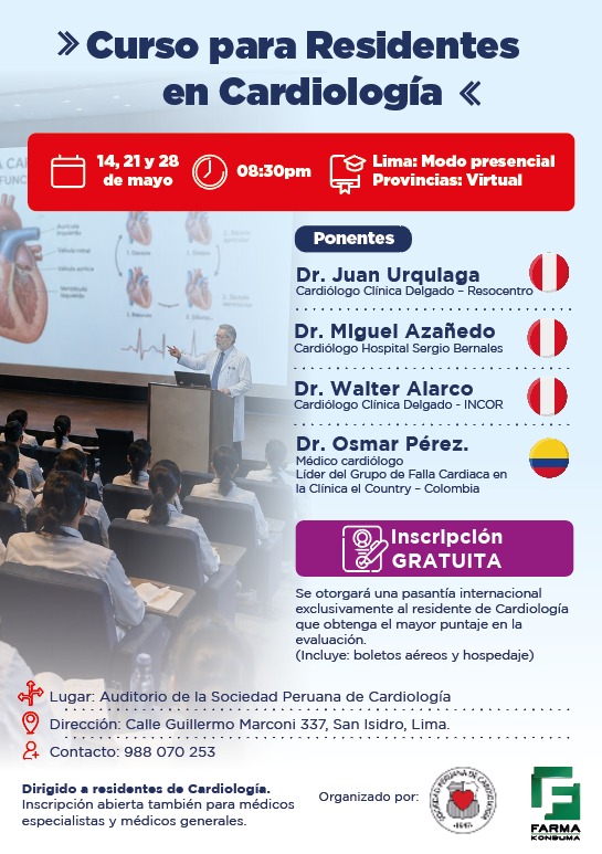 Curso para Residentes en Cardiología
